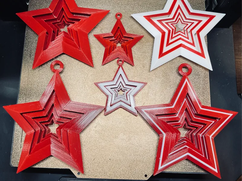 Christmas Star Ornament 