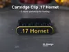 .17 Hornet Cartridge Clip