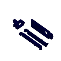 0.2mm layer, 3 walls, 20% infill, pla, supports a1 mini