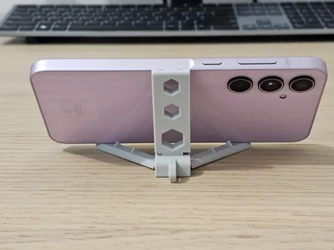 Foldable phone stand (automatic arms) view 2