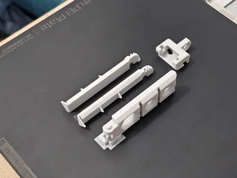 Foldable phone stand (automatic arms) view 4
