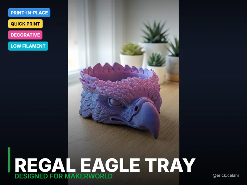 Regal Eagle Tray