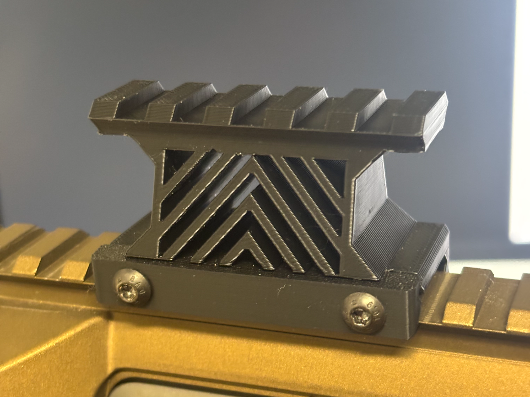 Elevador para Red Dot Picatinny 58x36 mm