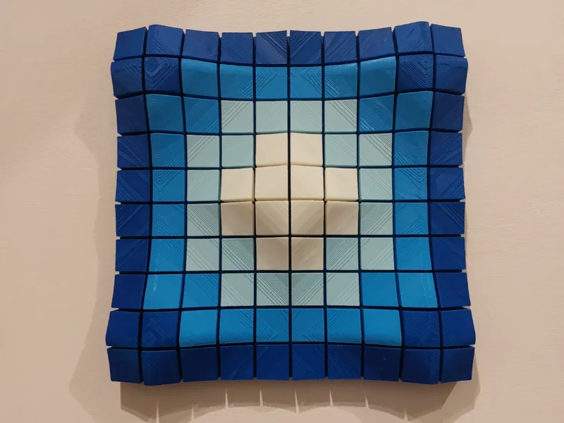 Wall art geometric