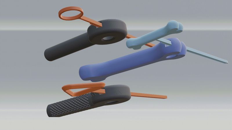 Spinning Top Launcher for Series B8-Lab