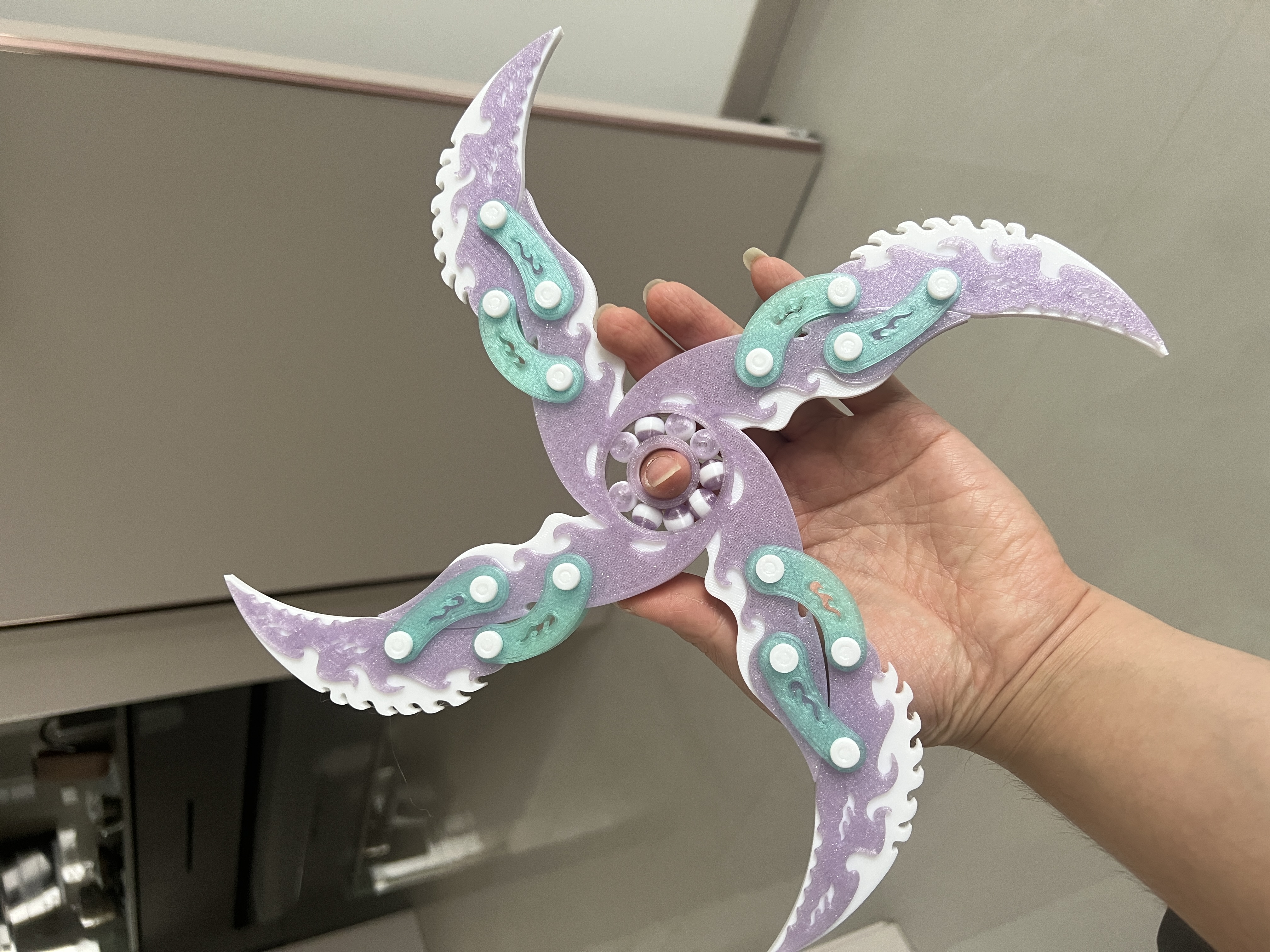 Transforming Shuriken (no hardware needed) - Free 3D Print Model