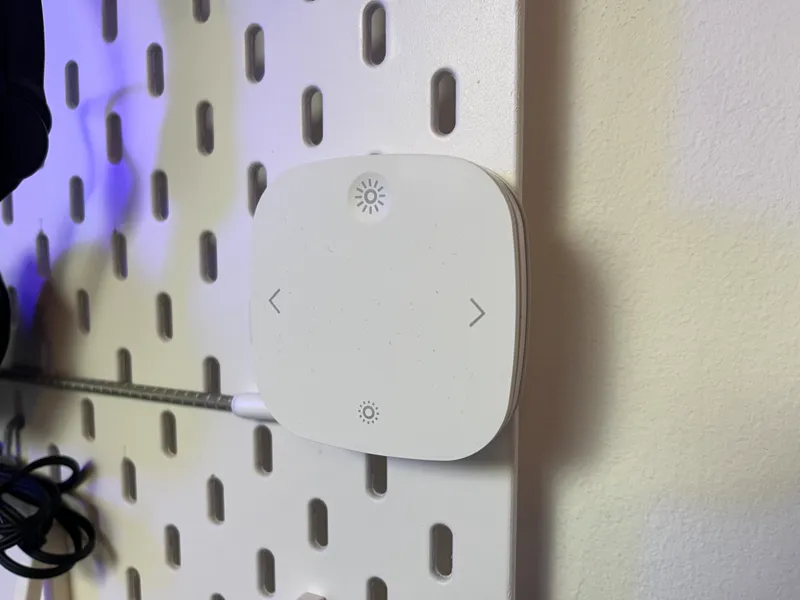 Ikea Tradfri LED Remote Holder for Skadis Boards