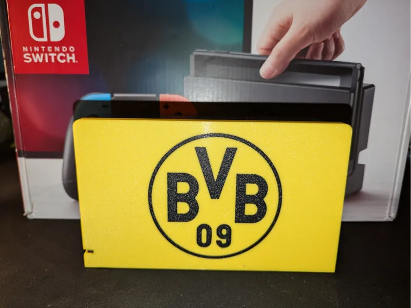 Nintendo Switch Dock Cover: Borussia Dortmund