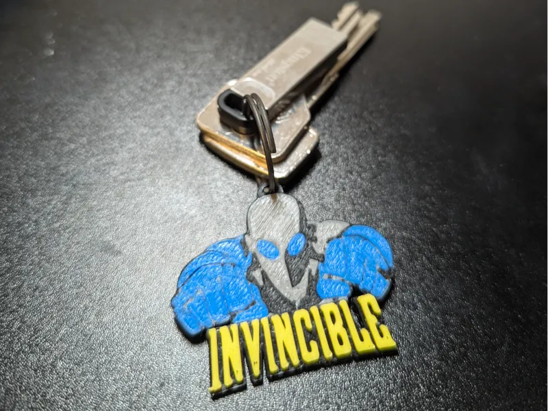Evil Invincible KeyChain