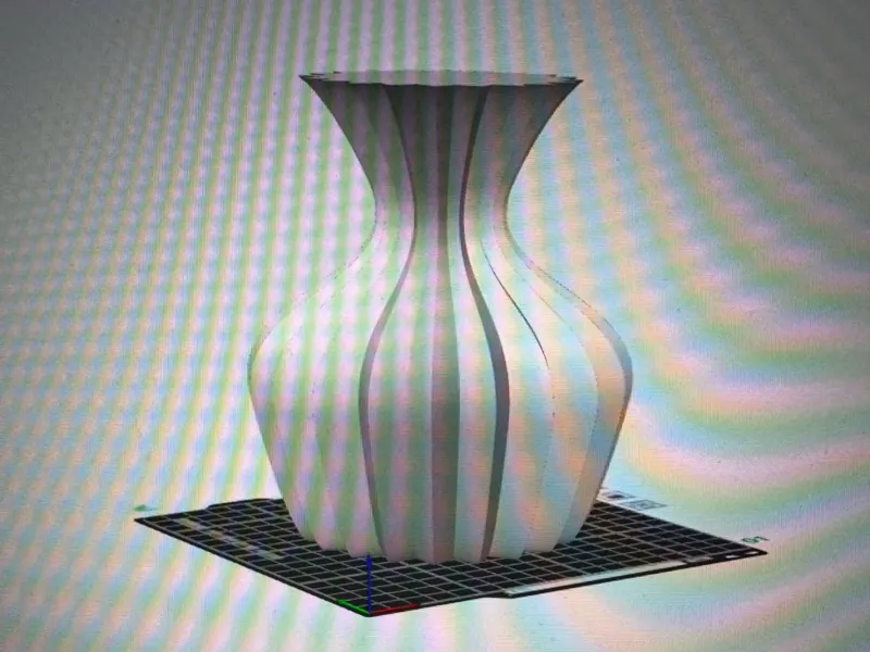 big wave single line for brick flowers