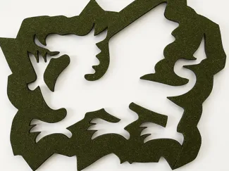 Welsh Dragon Stencil