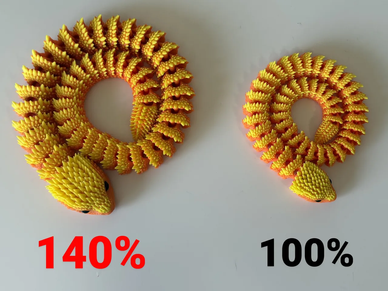 Spiked Articulated Snake view 4