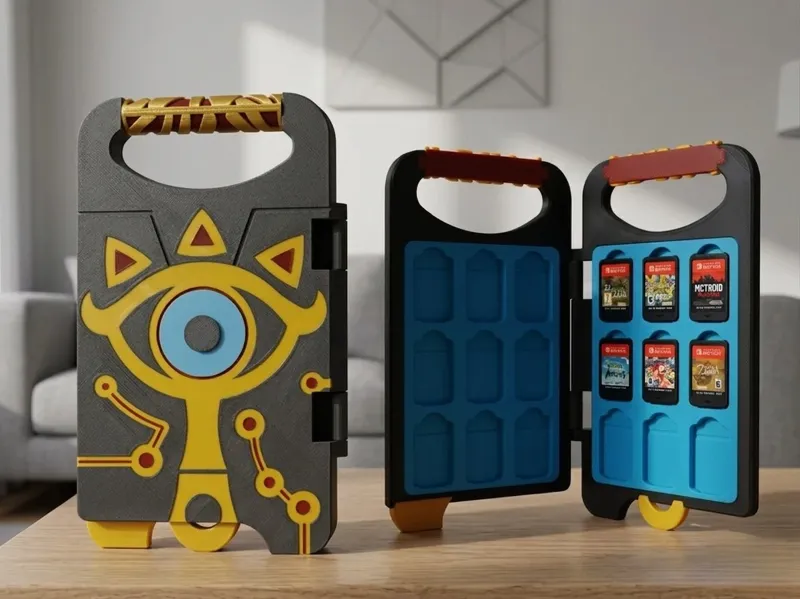 Sheikah Stone Magnetic Game Case for Switch