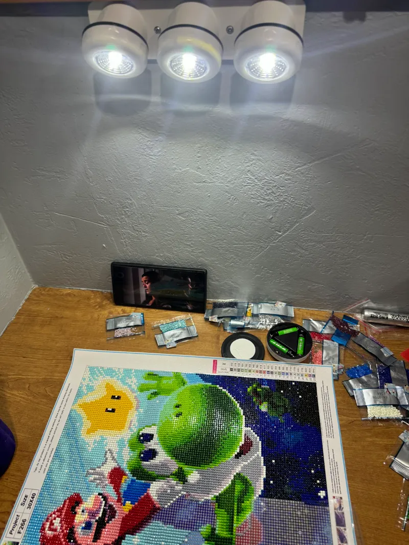 LED Puck Light Mount
