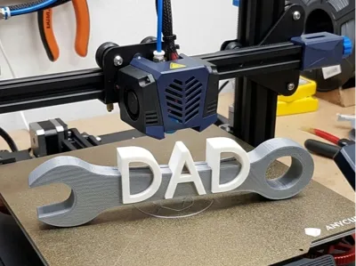 Wrench Photo Frame "DAD"