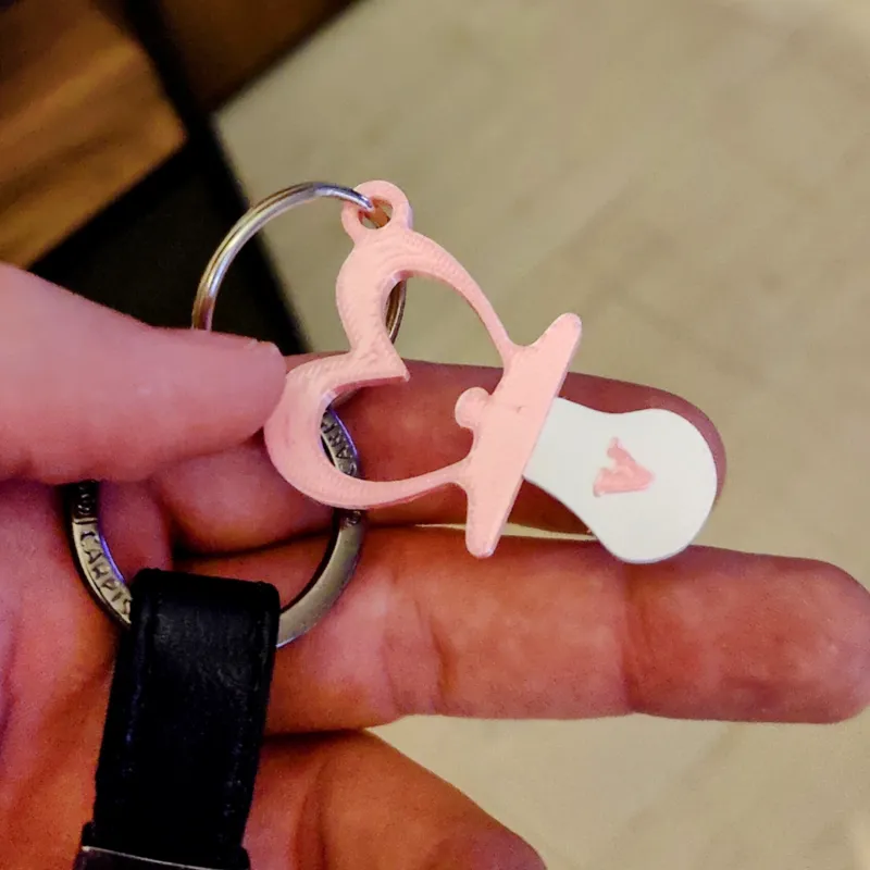 Baby Dummy Keychain