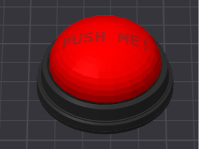 PUSH ME! Buzzer für WC Spühlung 34mm WC Spühlknopf