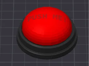 PUSH ME! Buzzer für WC Spühlung 34mm WC Spühlknopf