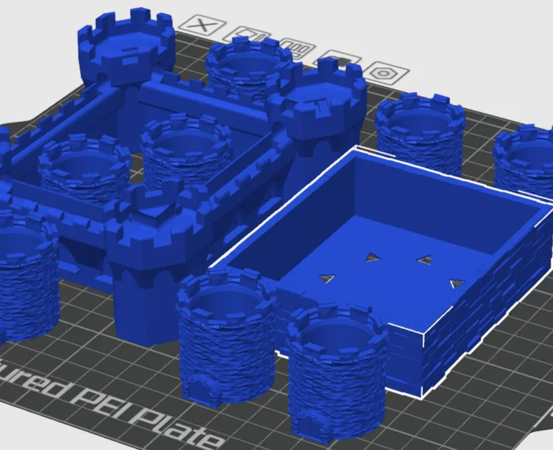 Dungeon Castle Planter Box