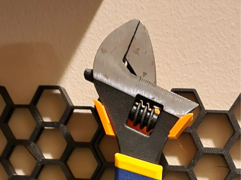 Multiboard + HSW adjustable crescent wrench holder