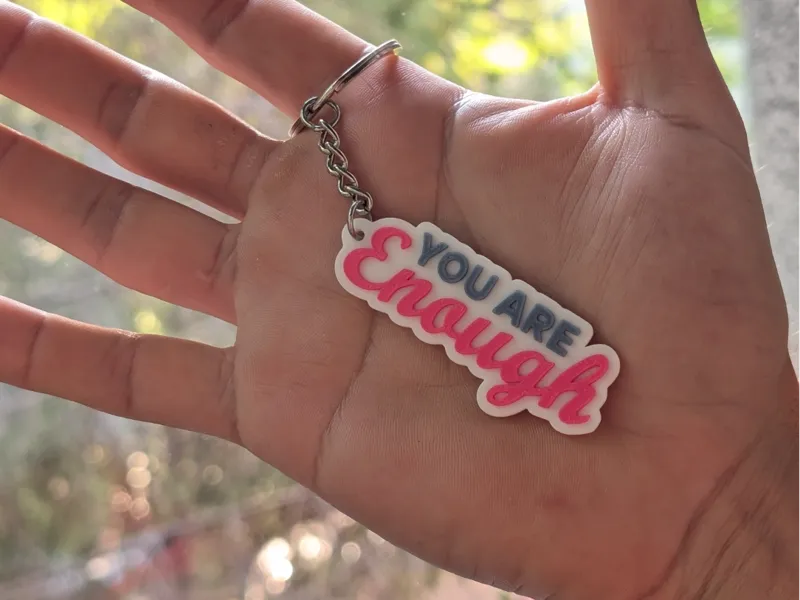 You Are Enough - Keychain