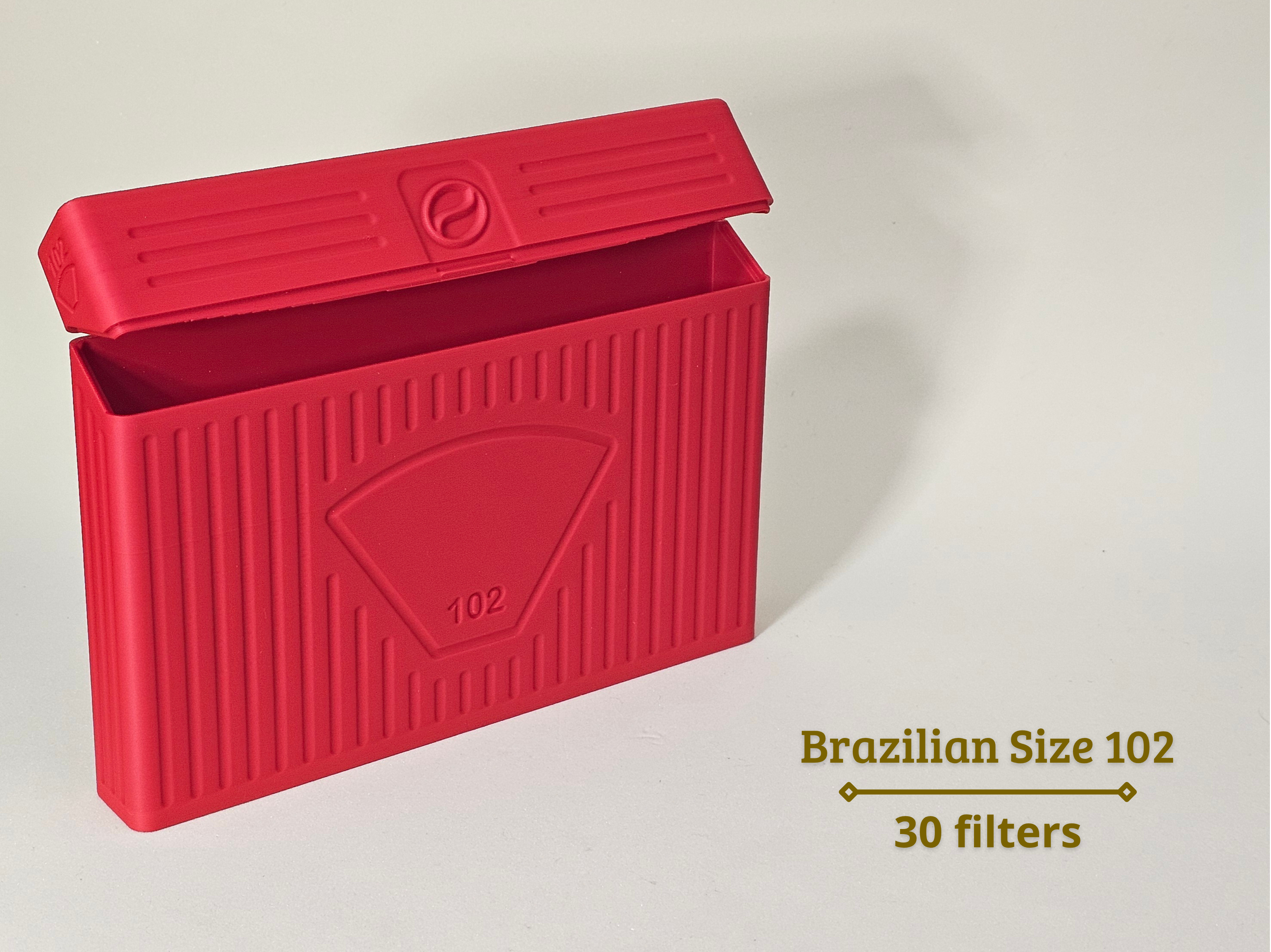 Miniatura 1 do modelo 3D FilterBox – Coffee Filter Storage Case
