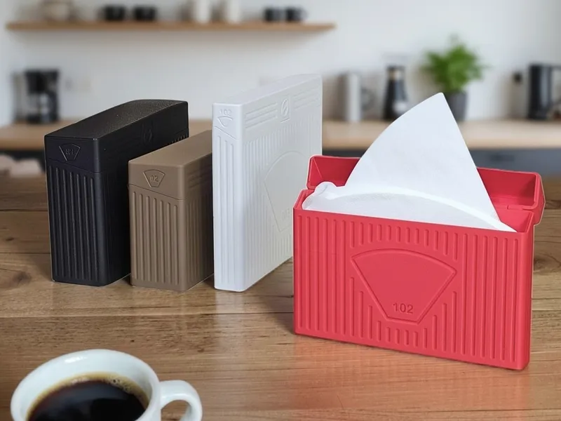 FilterBox – Coffee Filter Storage Case