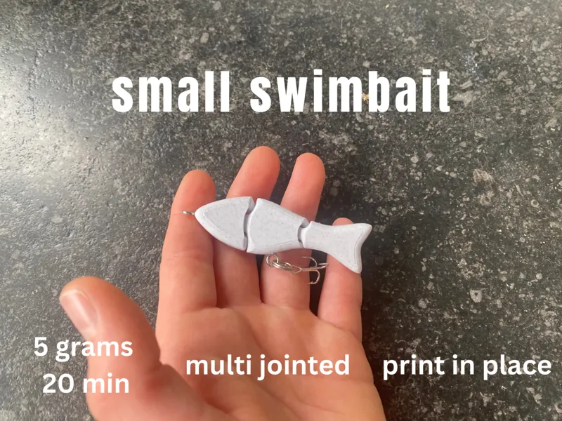 small swimbait multijointed