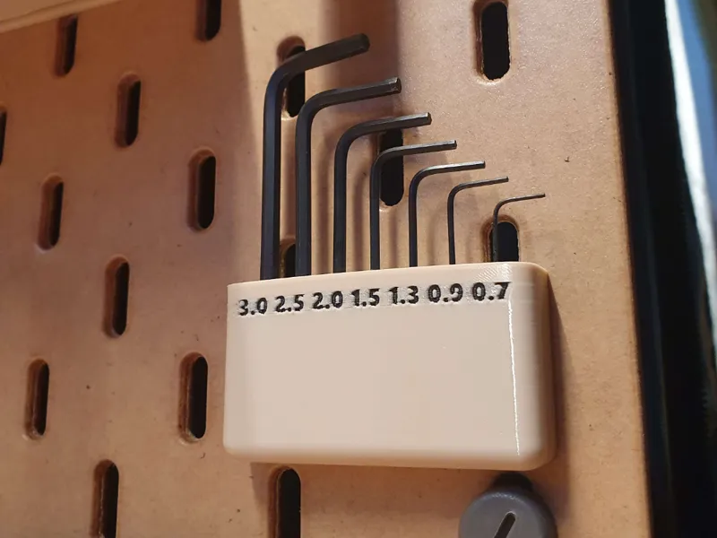 Skadis Hex key holder