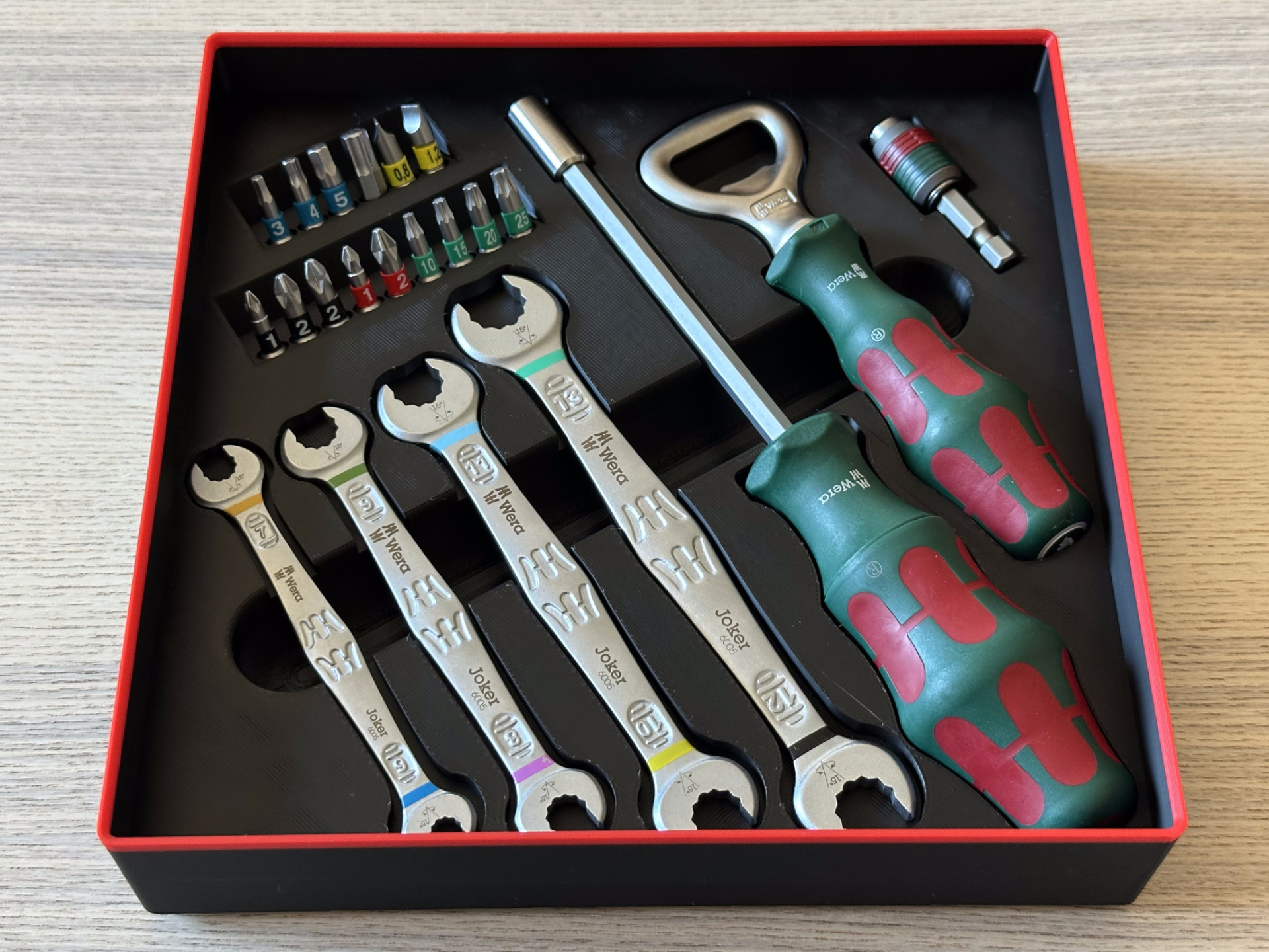 Gridfinity for Wera advent calendar 2022