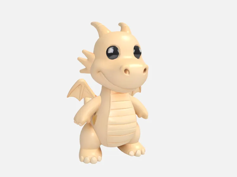 Cute Dragon Character