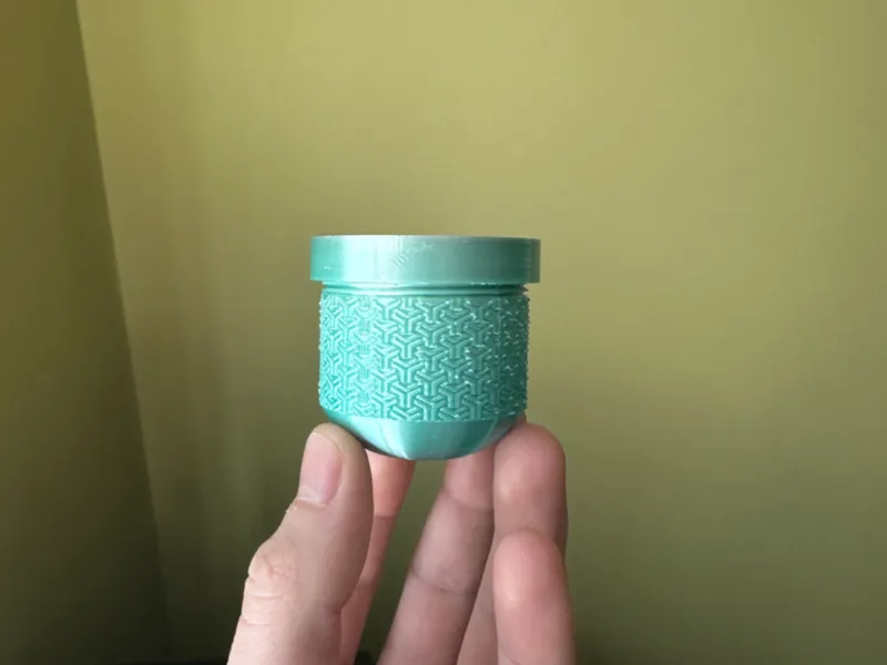 Mini Stash Jar - Goyard - Threaded Lid
