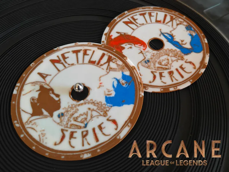 Arcane - Ekko and Powder 'Timebomb' Vinyl Record
