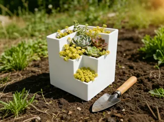 Spring Gardening Square Planter Gardening Pot