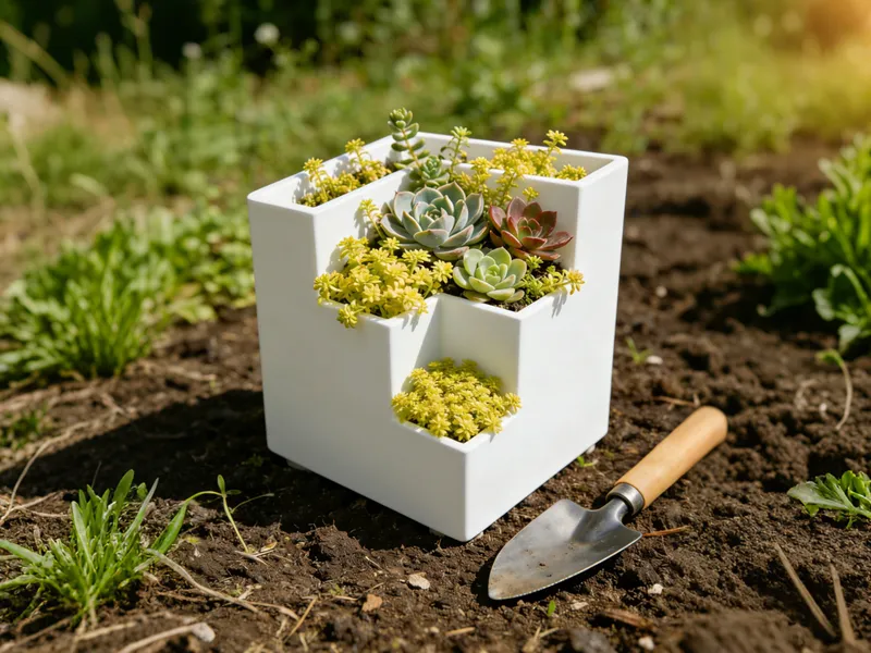 Spring Gardening Square Planter Gardening Pot 