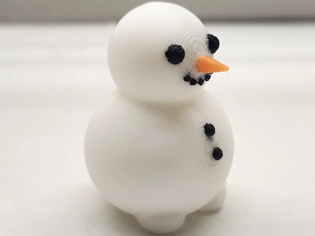 Mini Snowman - Free 3D Print Model - MakerWorld