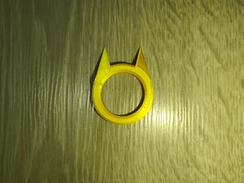 Box Opener Cat Ears Ring/猫耳开箱戒指