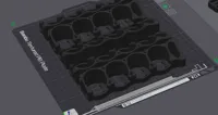Citadel Heat Sink x4(20Pot) 0.2mm layer, 2 walls, 15% infill