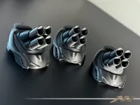 No AMS Single color 0.2mm layer, 3 walls, 10% infill