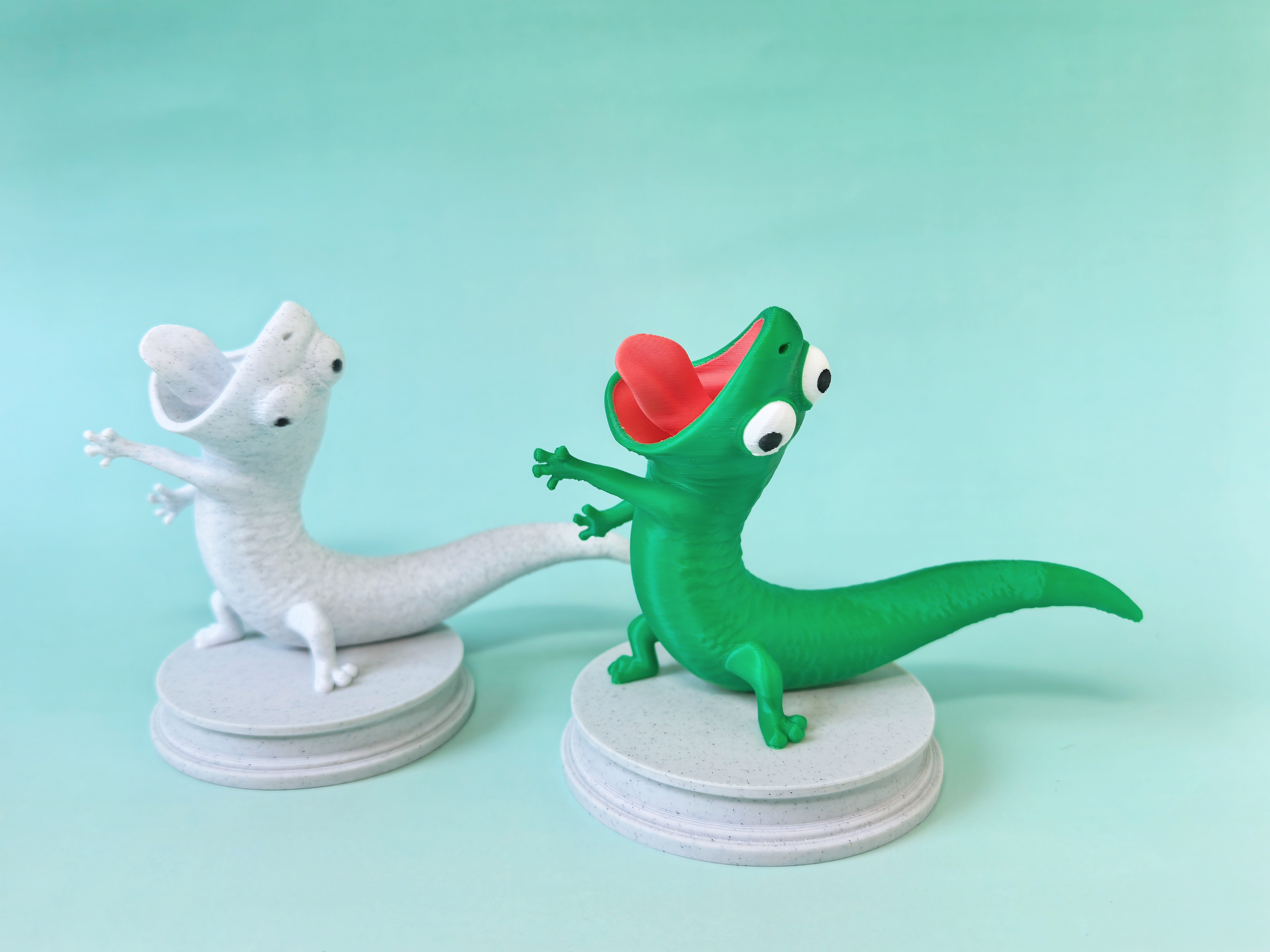 Miniatura 2 do modelo 3D Hoppers Tom 疯癫的蜥蜴汤姆雕塑 河狸变身计划