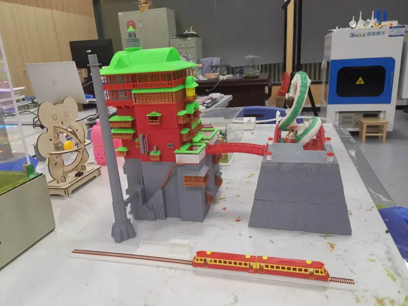 Spirited Away Oil House Base