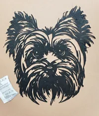 Tête de Yorkshire murale — photo 4