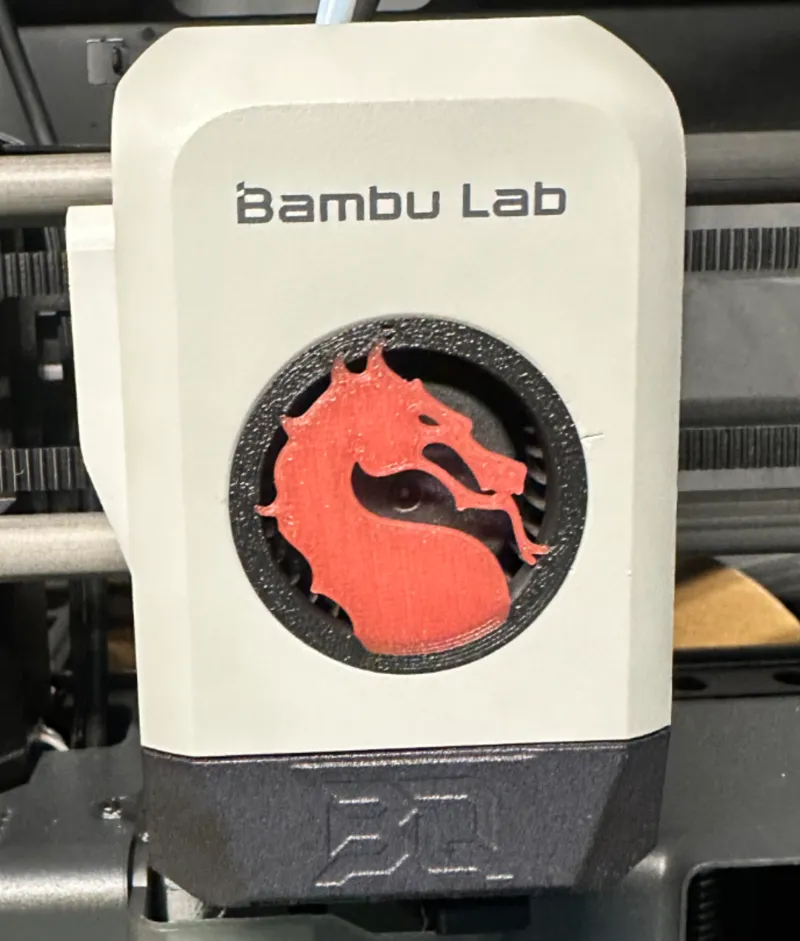 P1P/P1S fan cover, Mortal Kombat!