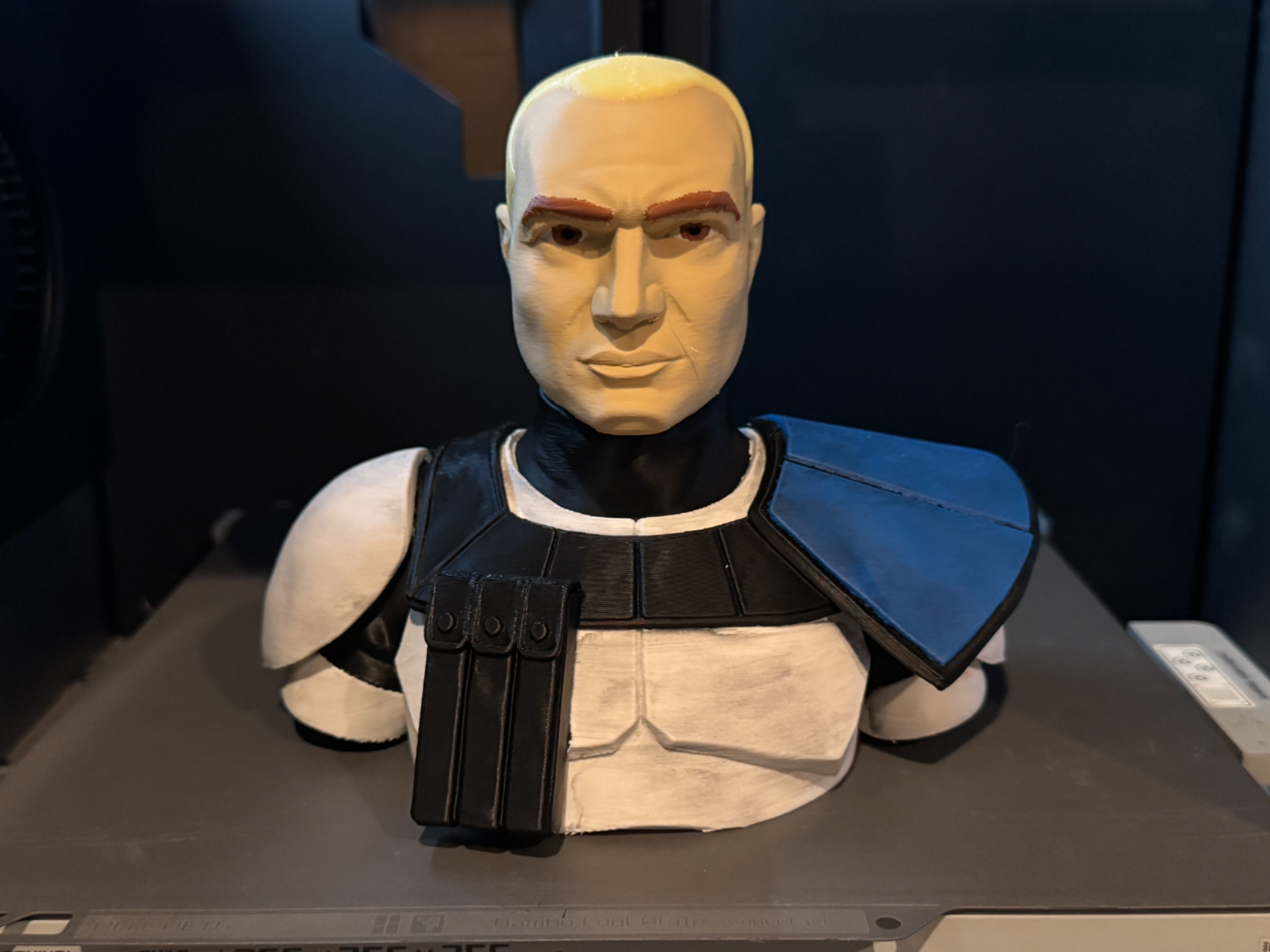 Miniatura 1 do modelo 3D Captain Rex Starwars Bust