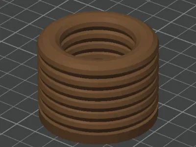 Small Wavy Plant Pot (X4)