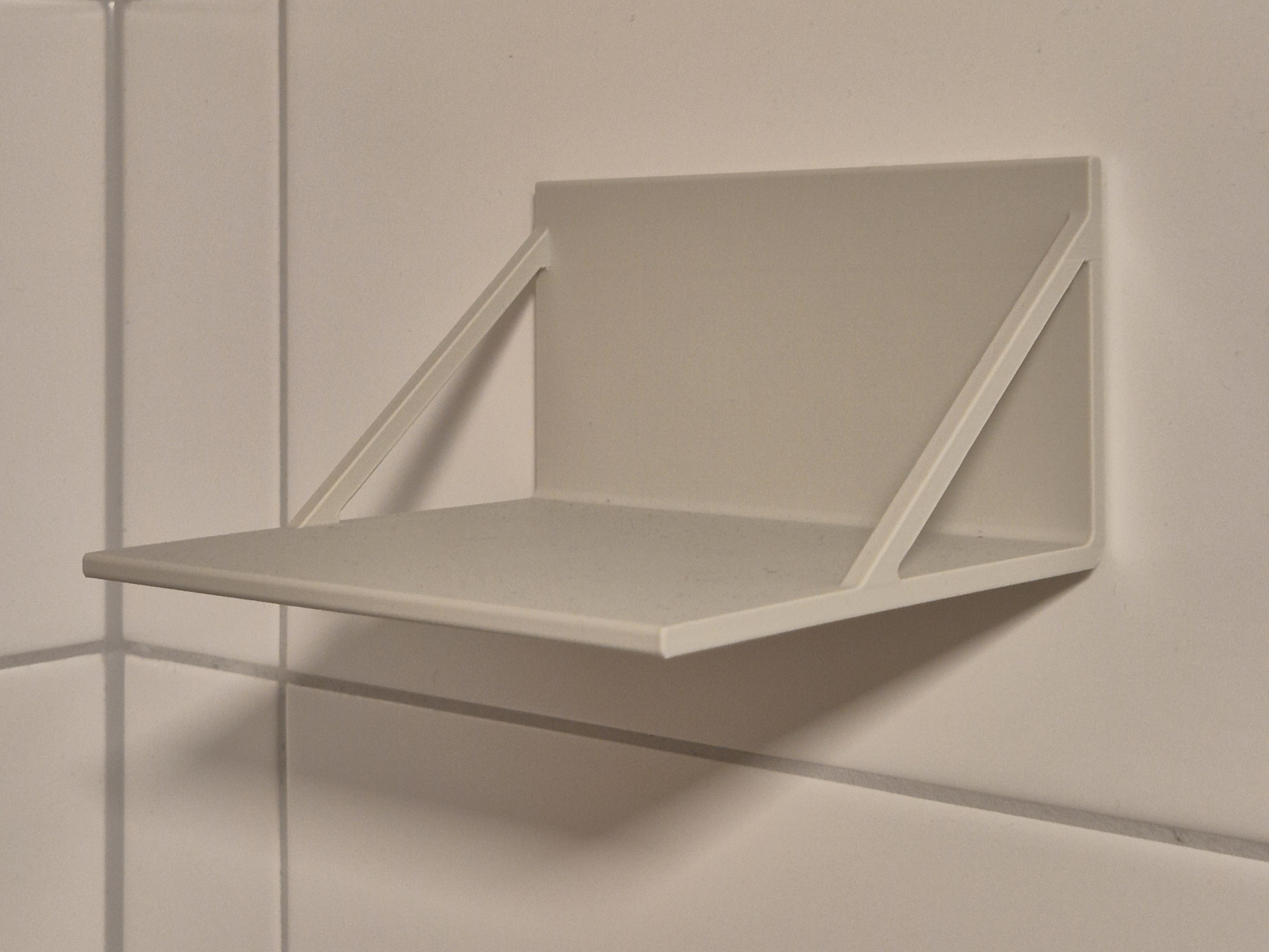 Miniatura 2 do modelo 3D Parametric Customizable Wall Shelf