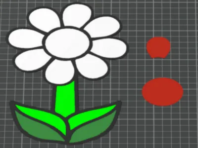 bloemen met blaadjes 