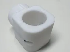 Pipe clamp for wardrobe 22/20mm pipe