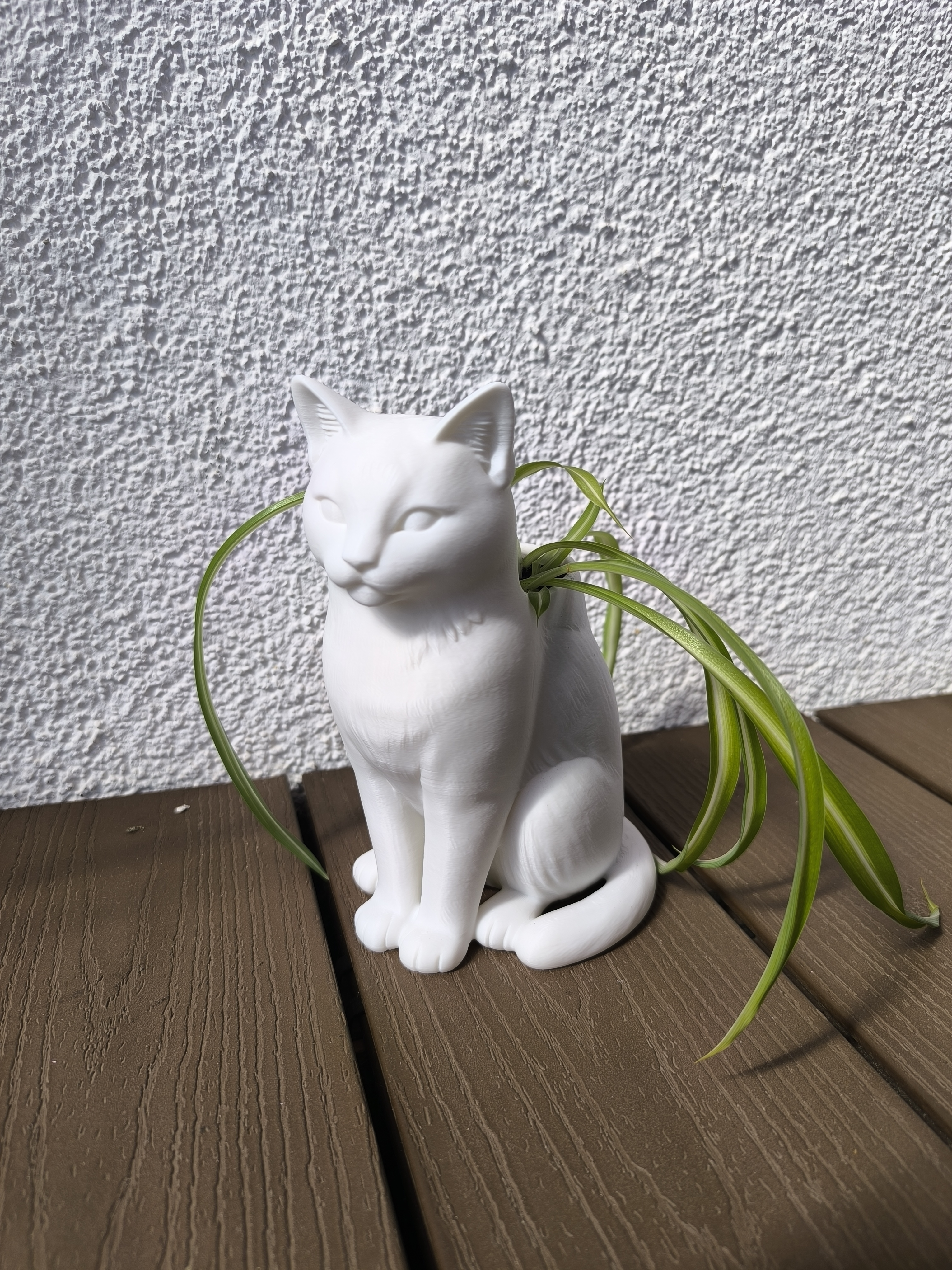 Miniatura 2 do modelo 3D Pflanztopf Katze