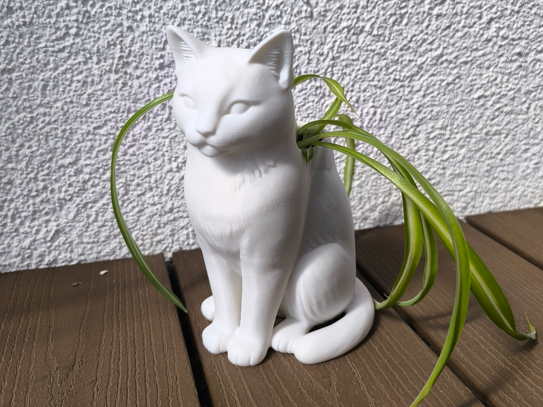 Pflanztopf Katze